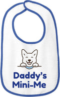 Personalized Baby Bib – Soft Cotton Terry, Cute Jindo Dog Design by SmilingJindo