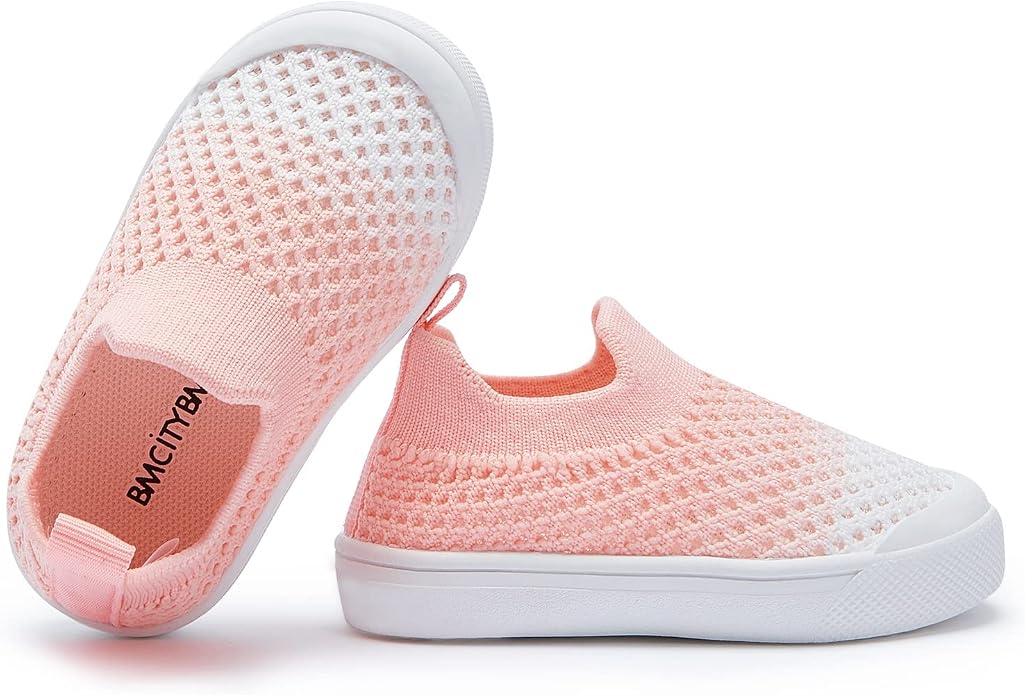 BMCiTYBM Baby Sneakers Girls Boys Lightweight Breathable Mesh First Walkers - Image 5