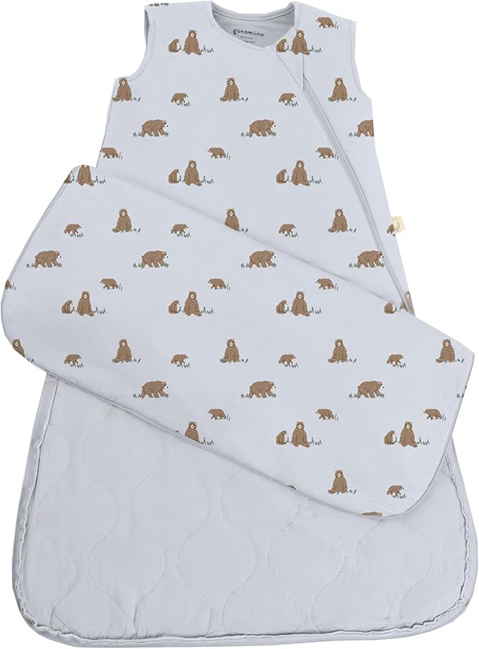 GUNAMUNA günamüna Unisex Baby, Toddler Wearable Blanket, Sleeping Bag Bamboo by gunamuna