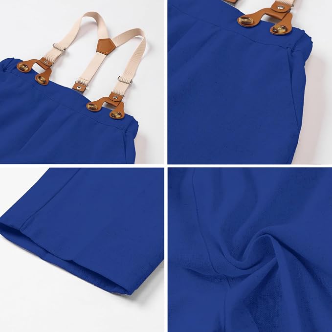 SANGTREE Boys Cotton Linen Suit Formal Set Baby Clothes Boy Gentleman Wedding - Image 5