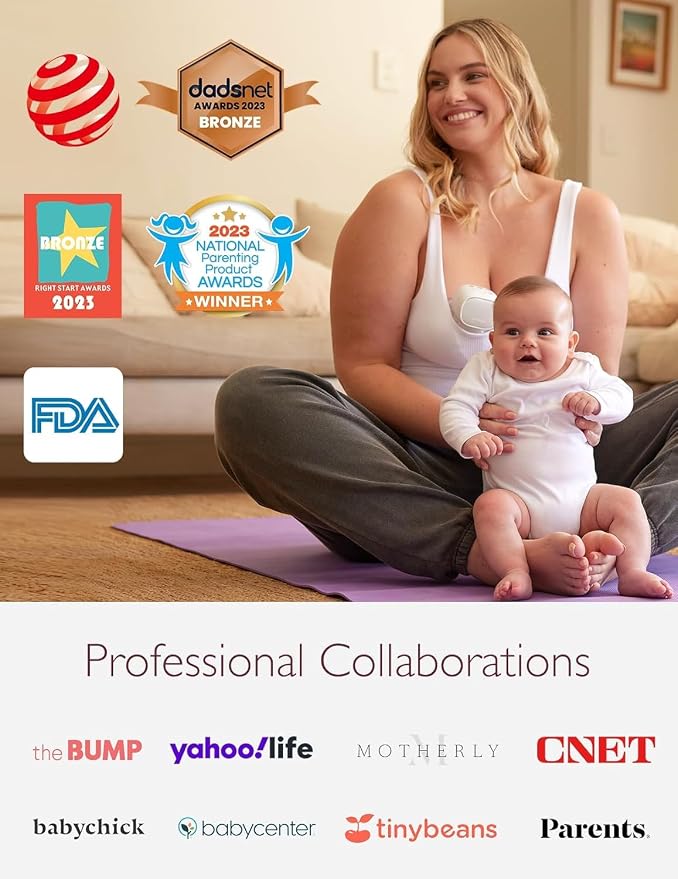 Momcozy S9 Pro Upgraded Wearable Breast Pump, Hands-Free Design - Image 6