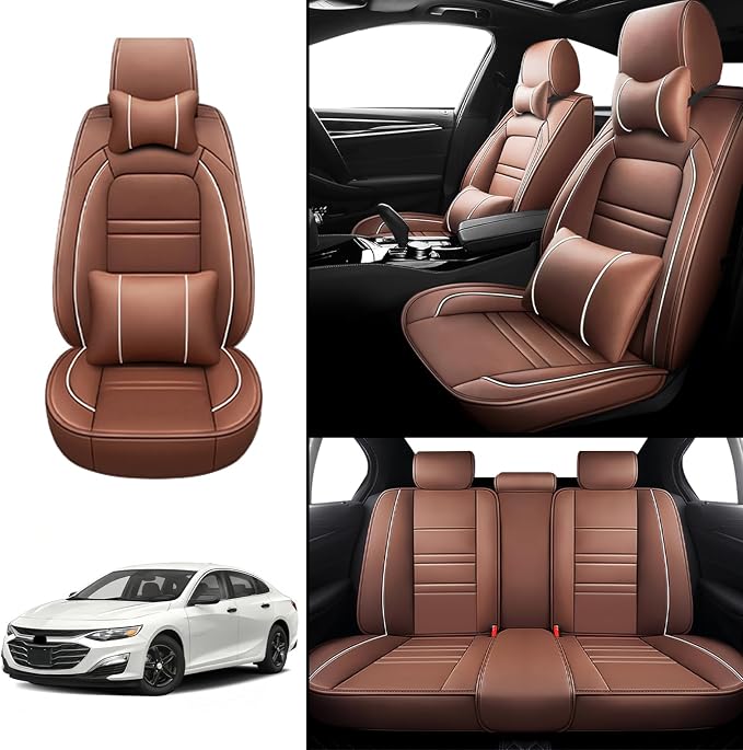 Car Seat Covers for Malibu 2004-2025 | 5-Seats Seat Covers, Waterproof Seat - Image 2