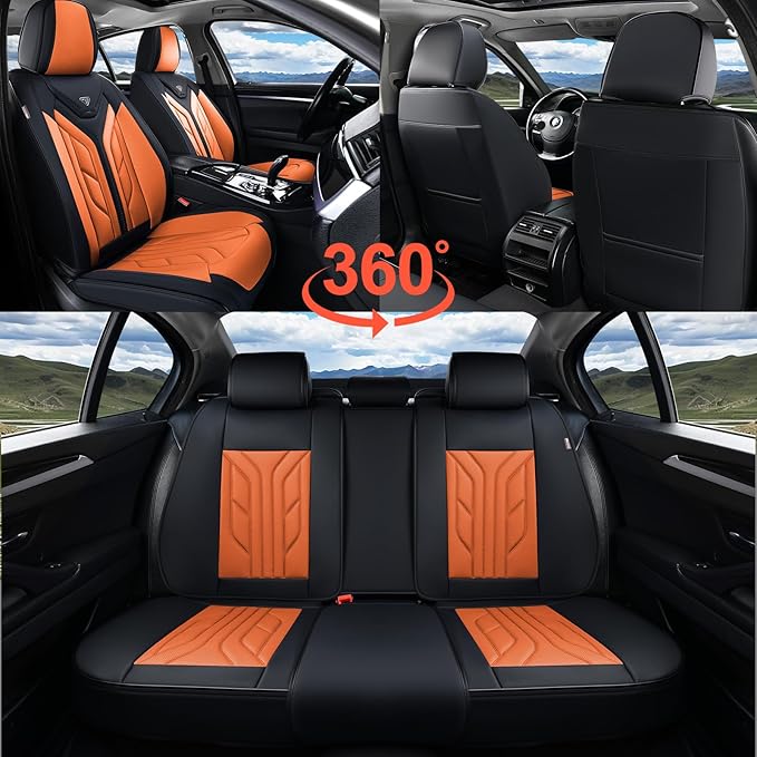 Coverado Seat Covers, Car Seat Covers Front Seats, Leather Seat Covers - Image 8
