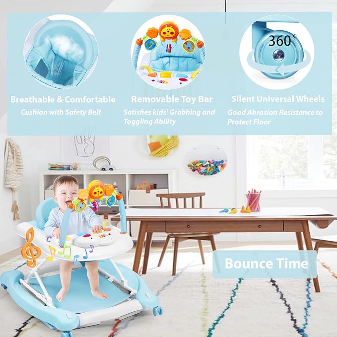 Baby Walker, 5-in-1 Baby Walkers - Image 3