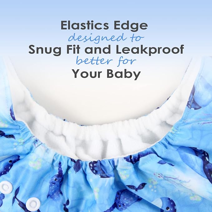 wegreeco Cloth Diapers 5 Pack - Image 4