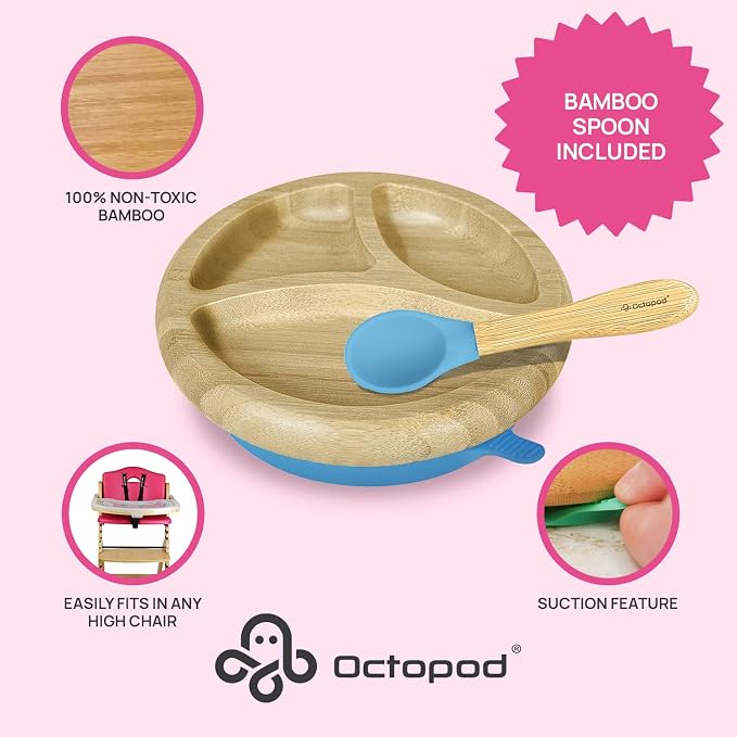 Abiie Octopod Bamboo Dish - Image 2