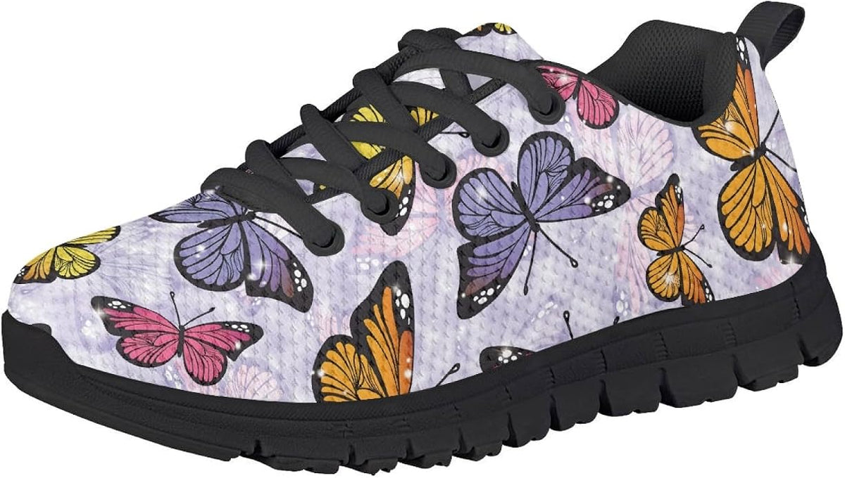 MARSVOVO First Shoes for Walking Boy Girl Athletic Lightweight Flexible Lace-up - Image 2