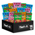 That's it. Fruit Crunchables Variety Pack, Fruit Snacks by Thatsit