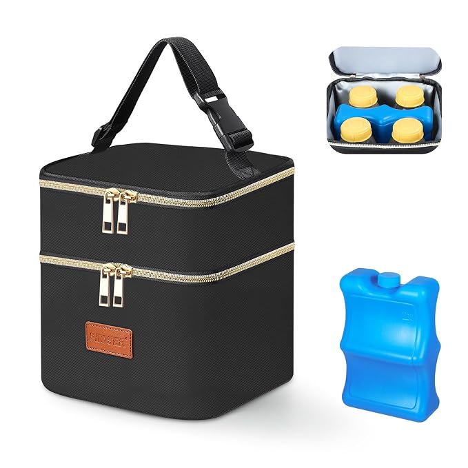 PIIOSER Breast Milk Storage Cooler Bag - Image 9