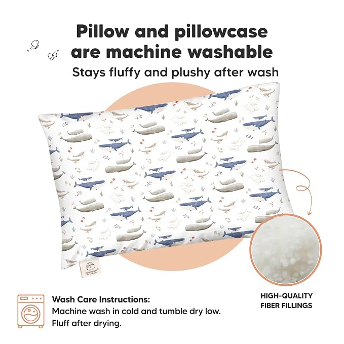 Toddler Pillow with Pillowcase - Image 4