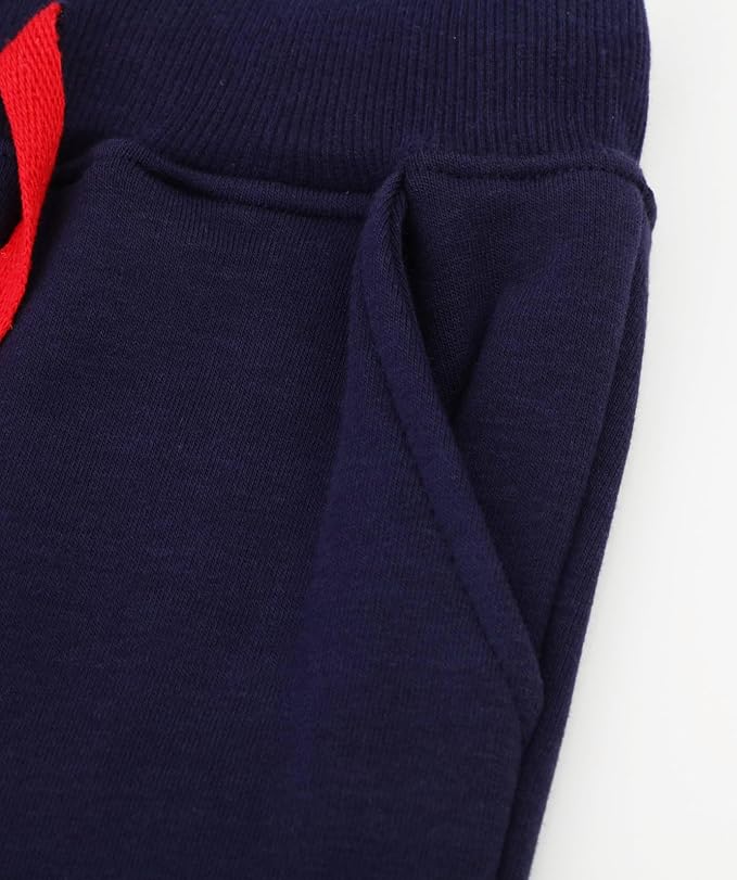 LOKTARC 2 Pack Boys Drawstring Sweatpants Cute Pattern Cotton Sport Jogger Pants - Image 5