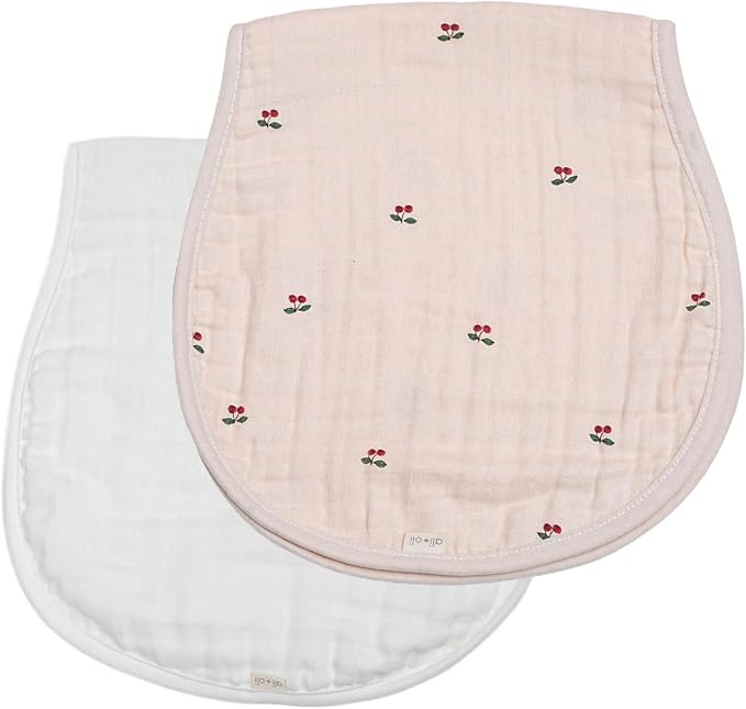 Ali+Oli 2-pk Muslin Burp Cloths - Image 4