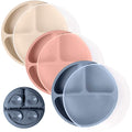 WeeSprout Suction Plates with Lids by WeeSprout