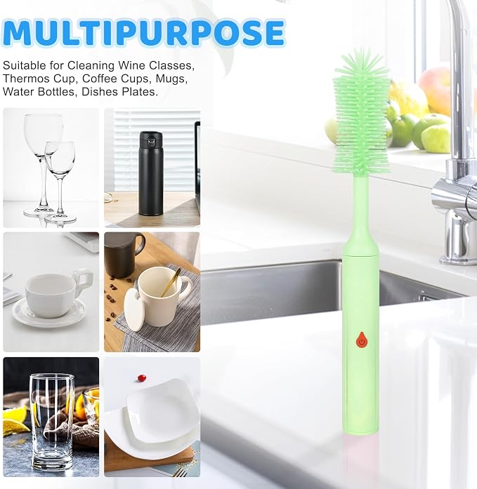 ULTRAFIRE Electric Bottle Brush, Baby Bottle Cleaner - Image 6