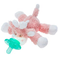 Nookums Paci-Plushies Buddies Adapts to Name Brand Pacifiers, Suitable by Nookums