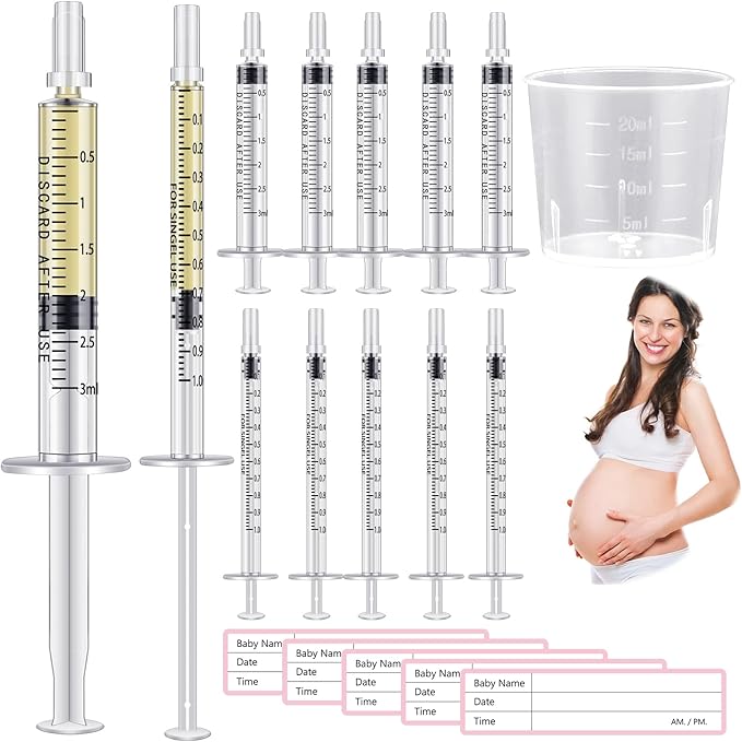 Trelaco Colostrum Collector Kit Include Sterile Sealed Breast Milk Syringes by TrelaCo