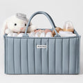 Blissful Diary Baby Diaper Caddy Organizer, Stylish Storage Basket by ForEveryBabysBetterLife