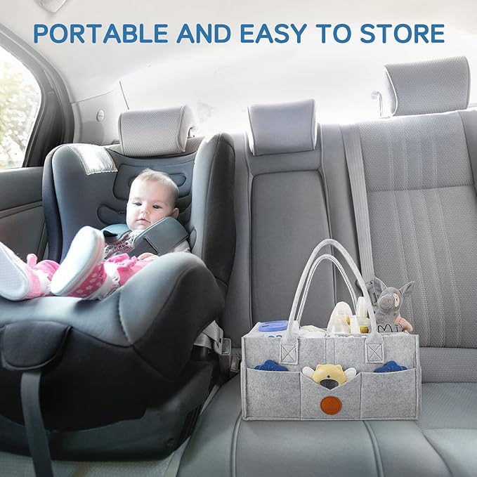 Maliton Diaper Caddy Organizer - Image 5