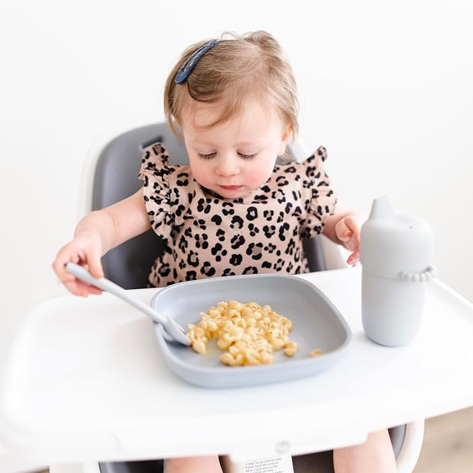 Ryan & Rose Ultimate Baby Utensil Set of 3 Silicone Baby Spoons Silicone - Image 5