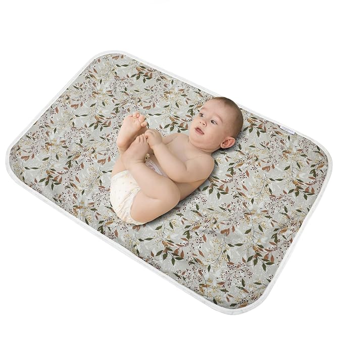 Baby Diaper Changing Pad, 21 5/8" x 31.5" Waterproof Changing Pad Liners by PHOEBUSBABY