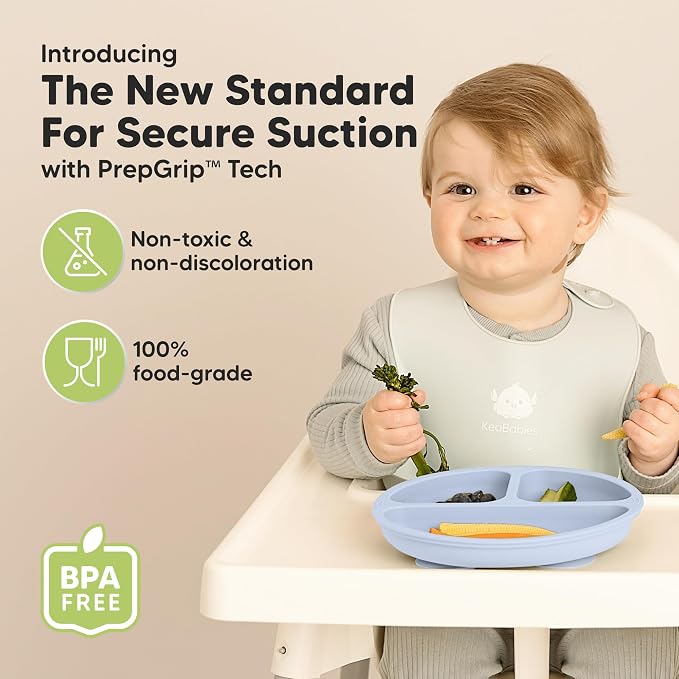 KeaBabies Suction Plates for Baby, Toddler - Image 2