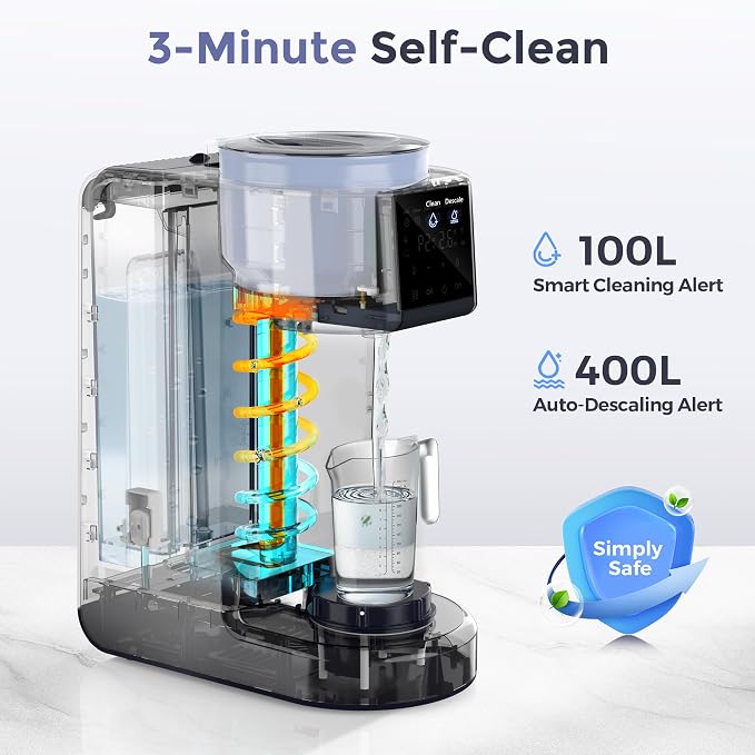 Formula Dispenser Machine, 2-Minute Quick Mix Baby Formula Maker, One-Touch - Image 6