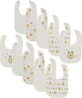 Disney 10-Pack Mickey Mouse Baby Bibs – Ten Soft, and Adjustable Cotton Bibs by Disney