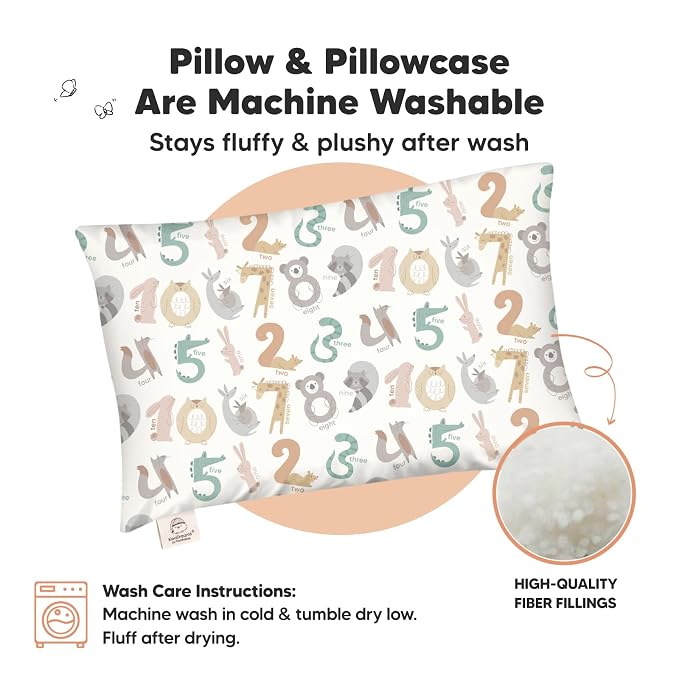 Toddler Pillow with Pillowcase - Image 4
