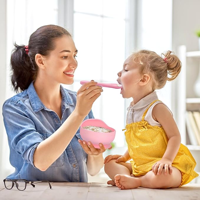 Silicone Baby Feeding Set, Miicasa Baby Led Weaning Supplies Kit - Image 7