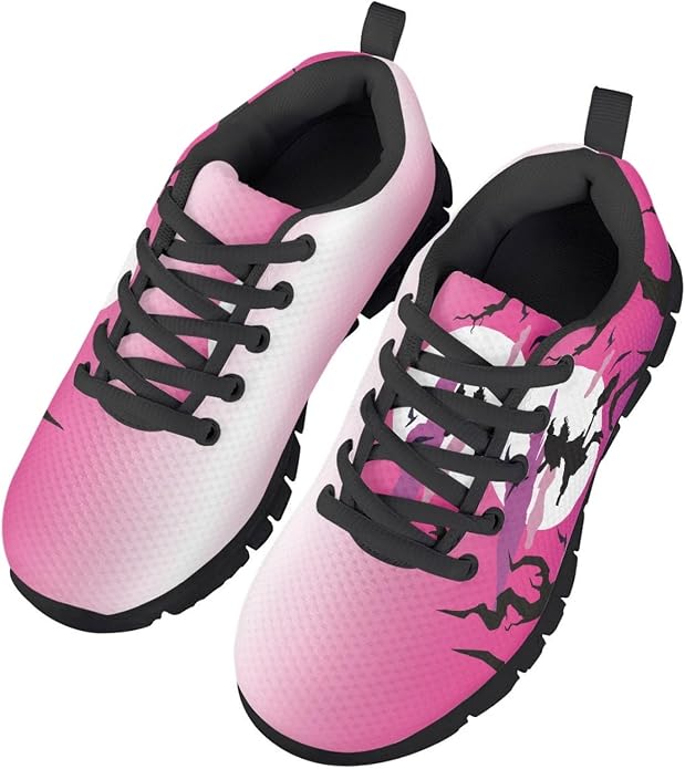 MARSVOVO First Shoes for Walking Boy Girl Athletic Lightweight Flexible Lace-up - Image 3
