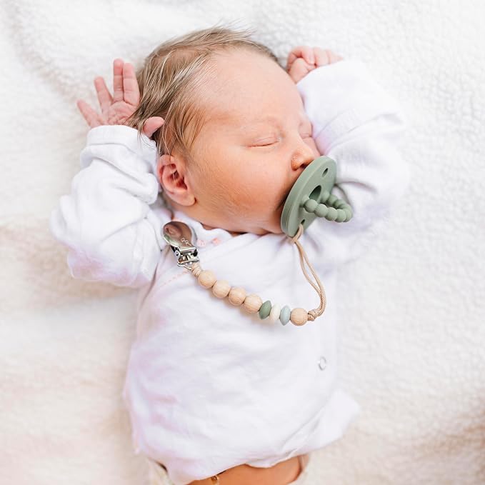 Ryan & Rose Cutie PAT All-in-One Pacifier and Teether Massaging Teething Ring - Image 4