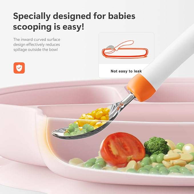 Li&Zhao Baby Bowls with Suction - Image 4