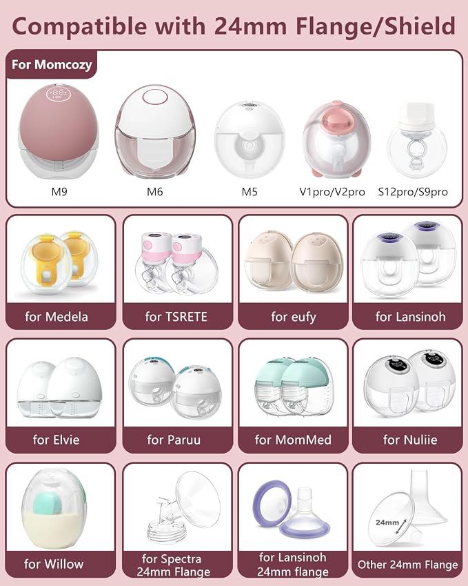 1pcs Breast Pump Flange Insert 13mm Compatible - Image 2