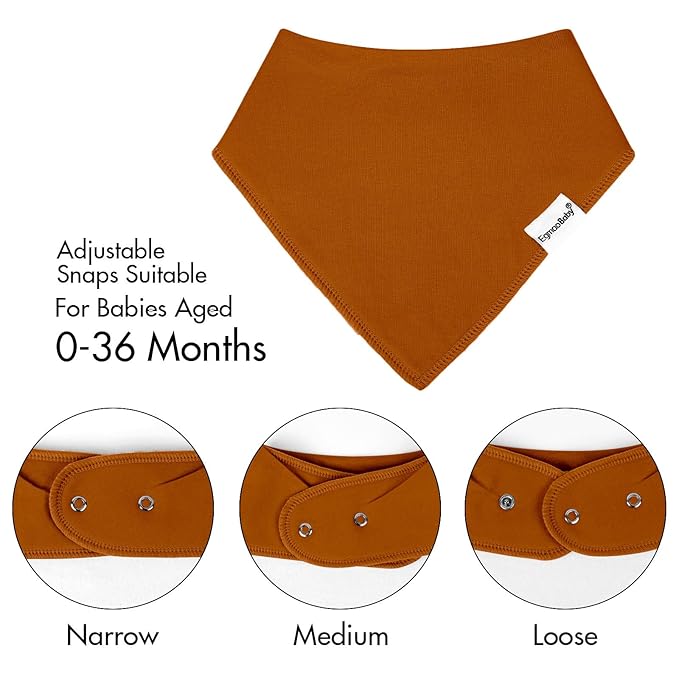 Baby Bandana Drool Bibs for Boys Girls, Super Absorbent Triangle Baby Bibs for - Image 3