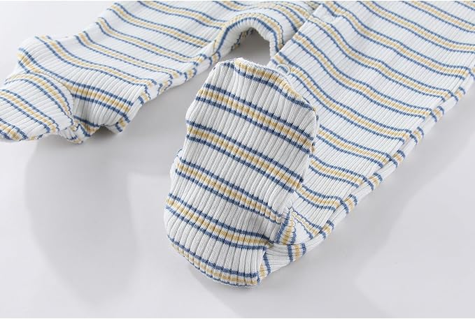 Fashion Baby Boy Girl Clothing Set Cotton Soft 3-Piece Long Sleeve Button - Image 5