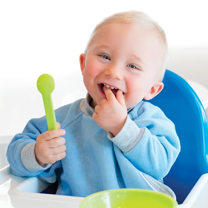 Kiddologic Bibit-all Baby Feeding Bib, Long Sleeves - Image 3