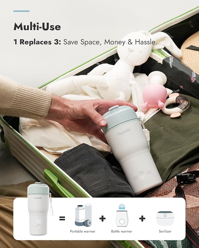 Papablic Portable Bottle Warmer – Fast Heating Baby Bottle Warmer on The Go - Image 4
