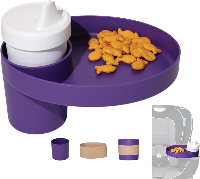 Travel Tray Oval USA Made Extend Your Current Cup Holder to Hold Your Cup Plus by MyTravelTray