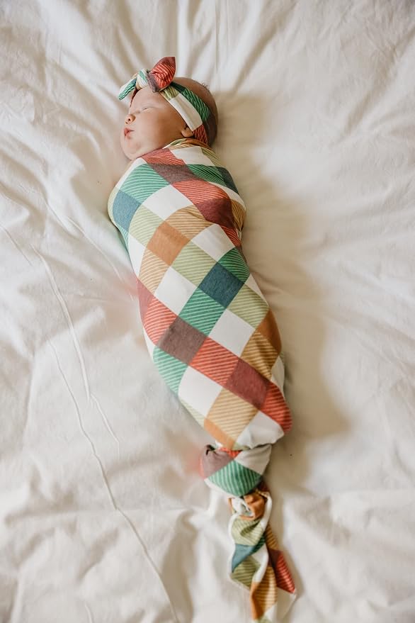 Copper Pearl Large Premium Knit Baby Swaddle Receiving Blanket Nicholas - Image 3