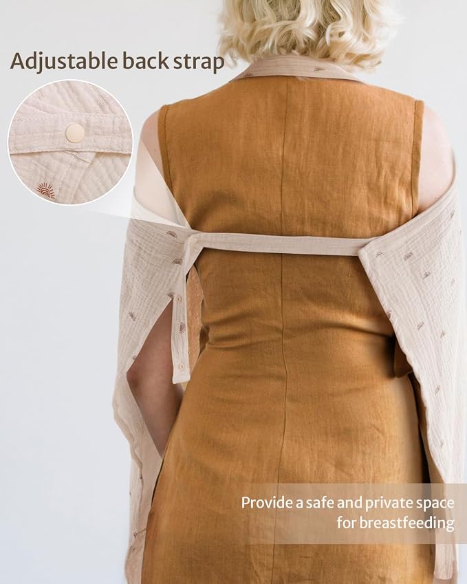 Blissful Diary Muslin Nursing Cover - Image 5