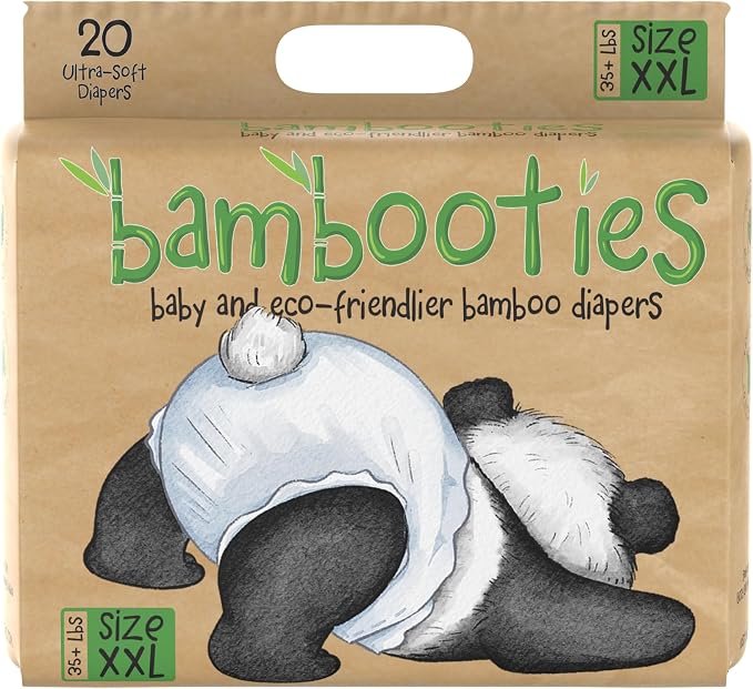 Bamboo Baby Diapers, Totally Chlorine Free by BambootiesFamily