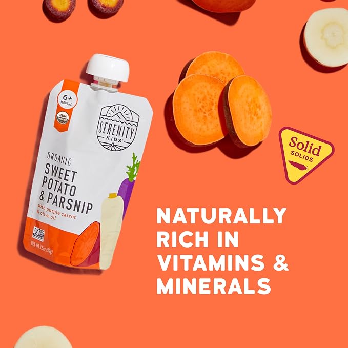 Serenity Kids 6+ Months Baby Food Pouches Veggie Puree - Image 5