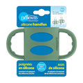 Dr. Brown's Narrow Baby Bottle Handles, 100% Silicone, Easy Grip Removable by DrBrowns