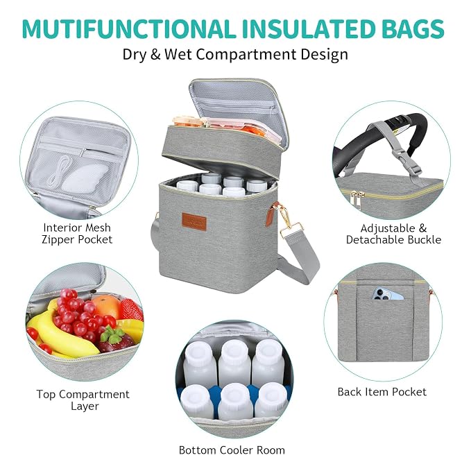 PIIOSER Breastmilk Cooler Bag - Image 6