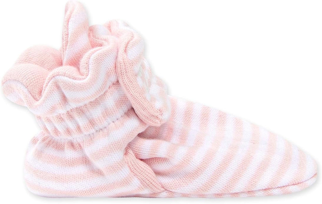 Burt's Bees Baby Unisex Booties Organic Cotton Newborn Essentials Shoes - Image 3