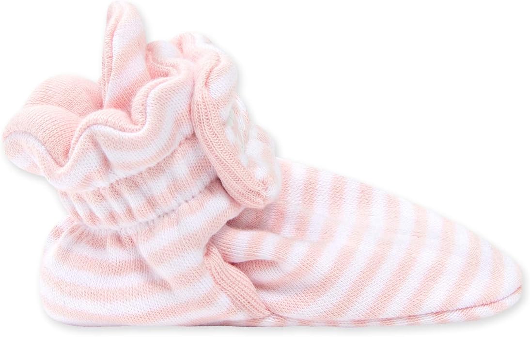 Burt's Bees Baby Unisex Booties Organic Cotton Newborn Essentials Shoes - Image 3