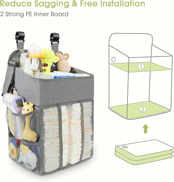 Maliton Changing Table Diaper Organizer - Image 2