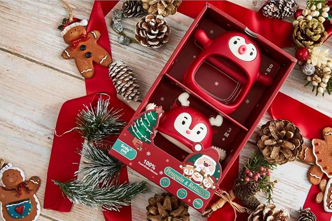 Baby Christmas Stocking Stuffers-Smily Mia Penguin Buddy and Reindeer 2 in 1 - Image 9