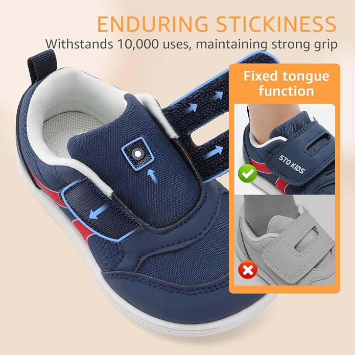 Toddler Wide Toe Box Barefoot Shoes Boys Girls Sneakers Kids Tennis Shoes - Image 8