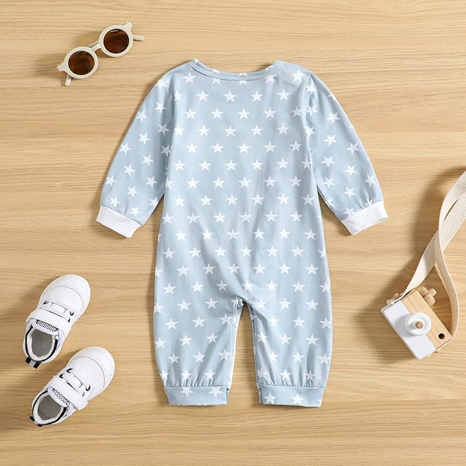 Cute Giraffe + Zebra With Floral Print Long Sleeve Baby Girl Clothes White - Image 3
